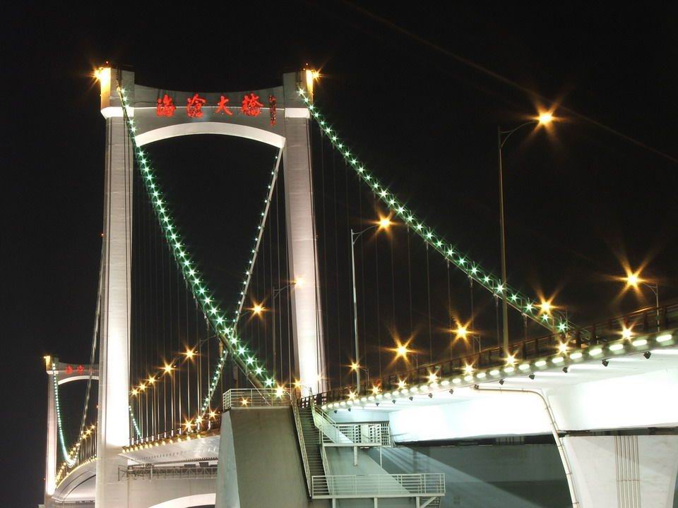 [泛光照明]廈門海滄大橋