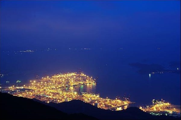 [廣場照明]深圳鹽田港
